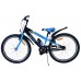 Volare Sportivo Kinderfiets - Jongens - 24 inch - Zwart Blauw - Twee Handremmen