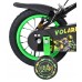 Volare Strike Kinderfiets - Jongens - 12 inch - Zwart Groen - Twee Handremmen