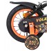 Volare Strike Kinderfiets - Jongens - 12 inch - Zwart Oranje - Twee Handremmen