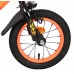 Volare Strike Kinderfiets - Jongens - 12 inch - Zwart Oranje - Twee Handremmen