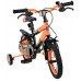 Volare Strike Kinderfiets - Jongens - 12 inch - Zwart Oranje - Twee Handremmen