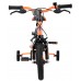 Volare Strike Kinderfiets - Jongens - 12 inch - Zwart Oranje - Twee Handremmen