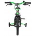 Volare Strike Kinderfiets - Jongens - 14 inch - Zwart Groen - Twee handremmen Volare Strike Kinderfiets - Jongens - 14 inch - Zwart Groen - Twee handremmen