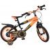 Volare Strike Kinderfiets - Jongens - 14 inch - Zwart Oranje - Twee handremmen Volare Strike Kinderfiets - Jongens - 14 inch - Zwart Oranje - Twee handremmen