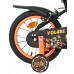 Volare Strike Kinderfiets - Jongens - 14 inch - Zwart Oranje - Twee handremmen Volare Strike Kinderfiets - Jongens - 14 inch - Zwart Oranje - Twee handremmen
