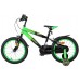 Volare Strike Kinderfiets - Jongens - 16 inch - Zwart Groen - Twee Handremmen Volare Strike Kinderfiets - Jongens - 16 inch - Zwart Groen - Twee Handremmen