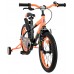 Volare Strike Kinderfiets - Jongens - 16 inch - Zwart Oranje - Twee Handremmen Volare Strike Kinderfiets - Jongens - 16 inch - Zwart Oranje - Twee Handremmen