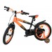 Volare Strike Kinderfiets - Jongens - 16 inch - Zwart Oranje - Twee Handremmen Volare Strike Kinderfiets - Jongens - 16 inch - Zwart Oranje - Twee Handremmen
