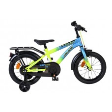 Volare Thombike Kinderfiets - Jongens - 14 inch - Blauw/Geel