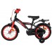 Volare Thombike Kinderfiets - Jongens - 14 inch - Zwart Rood