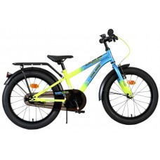 Volare Thombike Kinderfiets - Jongens - 18 inch - Blauw Geel Volare Thombike Kinderfiets - Jongens - 18 inch - Blauw Geel