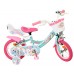 Volare Unicorn Kinderfiets - Meisjes - 12 inch - Groen - Twee handremmen