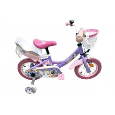 Volare Unicorn Kinderfiets - Meisjes - 12 inch - Paars