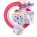 Volare Unicorn Kinderfiets - Meisjes - 12 inch - Paars - Twee handremmen