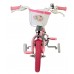 Volare Unicorn Kinderfiets - Meisjes - 12 inch - Roze - Twee handremmen