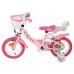 Volare Unicorn Kinderfiets - Meisjes - 12 inch - Roze - Twee handremmen