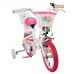 Volare Unicorn Kinderfiets - Meisjes - 12 inch - Wit - Twee handremmen Volare Unicorn Kinderfiets - Meisjes - 12 inch - Wit - Twee handremmen