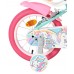 Volare Unicorn Kinderfiets - Meisjes - 14 inch - Groen - Twee Handremmen Volare Unicorn Kinderfiets - Meisjes - 14 inch - Groen - Twee Handremmen