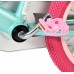 Volare Unicorn Kinderfiets - Meisjes - 14 inch - Groen - Twee Handremmen Volare Unicorn Kinderfiets - Meisjes - 14 inch - Groen - Twee Handremmen