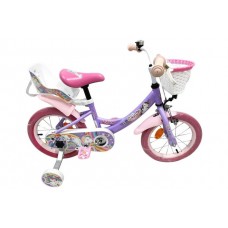 Volare Unicorn Kinderfiets - Meisjes - 14 inch - Paars Volare Unicorn Kinderfiets - Meisjes - 14 inch - Paars