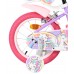 Volare Unicorn Kinderfiets - Meisjes - 14 inch - Paars - Twee Handremmen Volare Unicorn Kinderfiets - Meisjes - 14 inch - Paars - Twee Handremmen