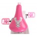 Volare Unicorn Kinderfiets - Meisjes - 14 inch - Roze - Twee Handremmen