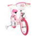 Volare Unicorn Kinderfiets - Meisjes - 14 inch - Roze - Twee Handremmen