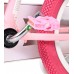 Volare Unicorn Kinderfiets - Meisjes - 14 inch - Roze - Twee Handremmen