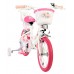 Volare Unicorn Kinderfiets - Meisjes - 14 inch - Wit - Twee Handremmen Volare Unicorn Kinderfiets - Meisjes - 14 inch - Wit - Twee Handremmen