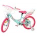 Volare Unicorn Kinderfiets - Meisjes - 16 inch - Groen - Twee Handremmen Volare Unicorn Kinderfiets - Meisjes - 16 inch - Groen - Twee Handremmen