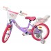 Volare Unicorn Kinderfiets - Meisjes - 16 inch - Paars - Twee Handremmen Volare Unicorn Kinderfiets - Meisjes - 16 inch - Paars - Twee Handremmen