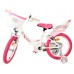 Volare Unicorn Kinderfiets - Meisjes - 16 inch - Wit - Twee Handremmen Volare Unicorn Kinderfiets - Meisjes - 16 inch - Wit - Twee Handremmen