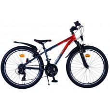 Volare XC Race Kinderfiets - 24 inch - 21 speed - Rood/Grijs