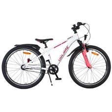 Volare XC Race Kinderfiets - 24 inch - Nexus 3 - Wit/Roze