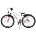 Volare XC Race Kinderfiets - 24 inch - Nexus 3 - Wit/Roze