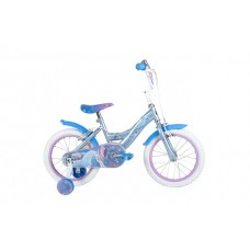 Disney Frozen 2 Kinderfiets - Meisjes - 16 inch - Blauw Paars - Twee handremmen