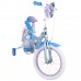 Disney Frozen 2 Kinderfiets - Meisjes - 16 inch - Blauw Paars - Twee handremmen