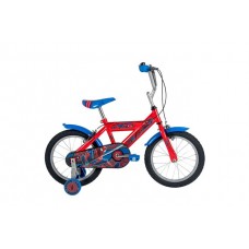 Spider-Man Kinderfiets - Jongens - 16 inch - Rood - Twee handremmen