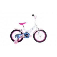 Disney Minnie Kinderfiets - Meisjes - 16 inch - Wit Roze - Twee handremmen