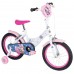 Disney Minnie Kinderfiets - Meisjes - 16 inch - Wit Roze - Twee handremmen