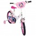 Disney Minnie Kinderfiets - Meisjes - 16 inch - Wit Roze - Twee handremmen