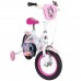 Disney Minnie Kinderfiets - Meisjes - 12 inch - Wit/Roze - Twee handremmen Disney Minnie Kinderfiets - Meisjes - 12 inch - Wit/Roze - Twee handremmen