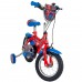 Spider-Man Kinderfiets - Jongens - 12 inch - Rood Blauw - Twee handremmen