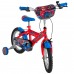 Spider-Man Kinderfiets - Jongens - 14 inch - Blauw Rood - Twee handremmen Spider-Man Kinderfiets - Jongens - 14 inch - Blauw Rood - Twee handremmen