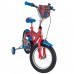 Spider-Man Kinderfiets - Jongens - 14 inch - Blauw Rood - Twee handremmen Spider-Man Kinderfiets - Jongens - 14 inch - Blauw Rood - Twee handremmen