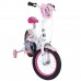 Disney Minnie Kinderfiets - Meisjes - 14 inch - Wit Roze - Twee handremmen Disney Minnie Kinderfiets - Meisjes - 14 inch - Wit Roze - Twee handremmen