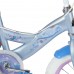 Disney Frozen 2 Kinderfiets - Meisjes - 14 inch - Blauw Paars - Twee handremmen Disney Frozen 2 Kinderfiets - Meisjes - 14 inch - Blauw Paars - Twee handremmen