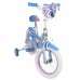 Disney Frozen 2 Kinderfiets - Meisjes - 14 inch - Blauw Paars - Twee handremmen Disney Frozen 2 Kinderfiets - Meisjes - 14 inch - Blauw Paars - Twee handremmen