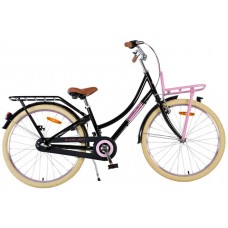 Volare Excellent Kinderfiets - Meisjes - 24 inch - Zwart - 3 Versnellingen